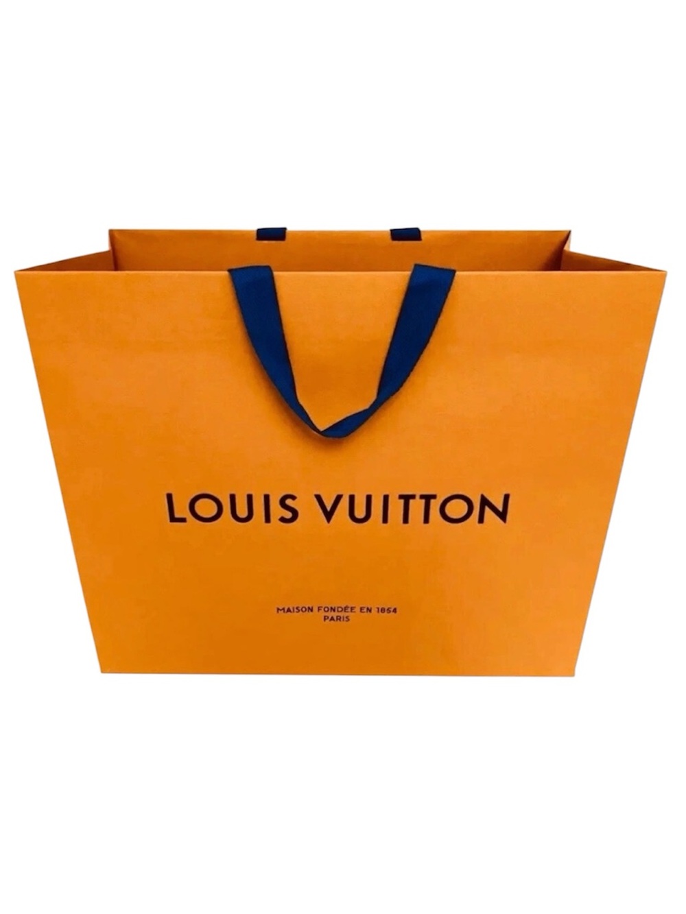 🔥 LOUIS VUITTON Authentic paper Shopping Bag  EXTRA LARGE 23” x 18” 🎁